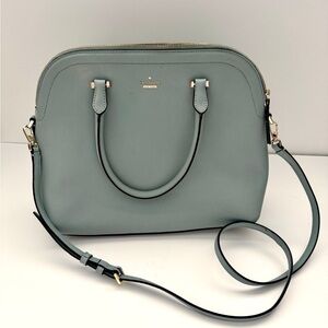 Kate Spade Blue Satchel with Structured Design